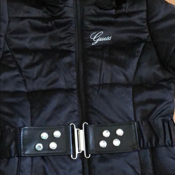 Black guess puffer jacket - Picture 5 of 5
